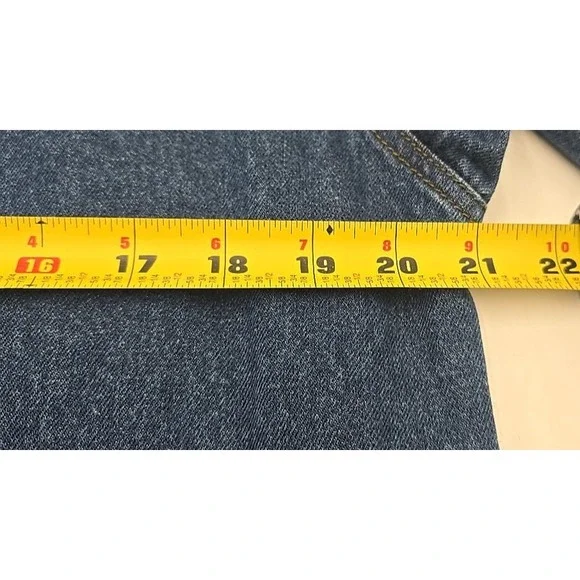 Vtg Original Harley Davidson Women's Jacket L Denim Biker Motorcycle Y2K - Picture 7 of 9